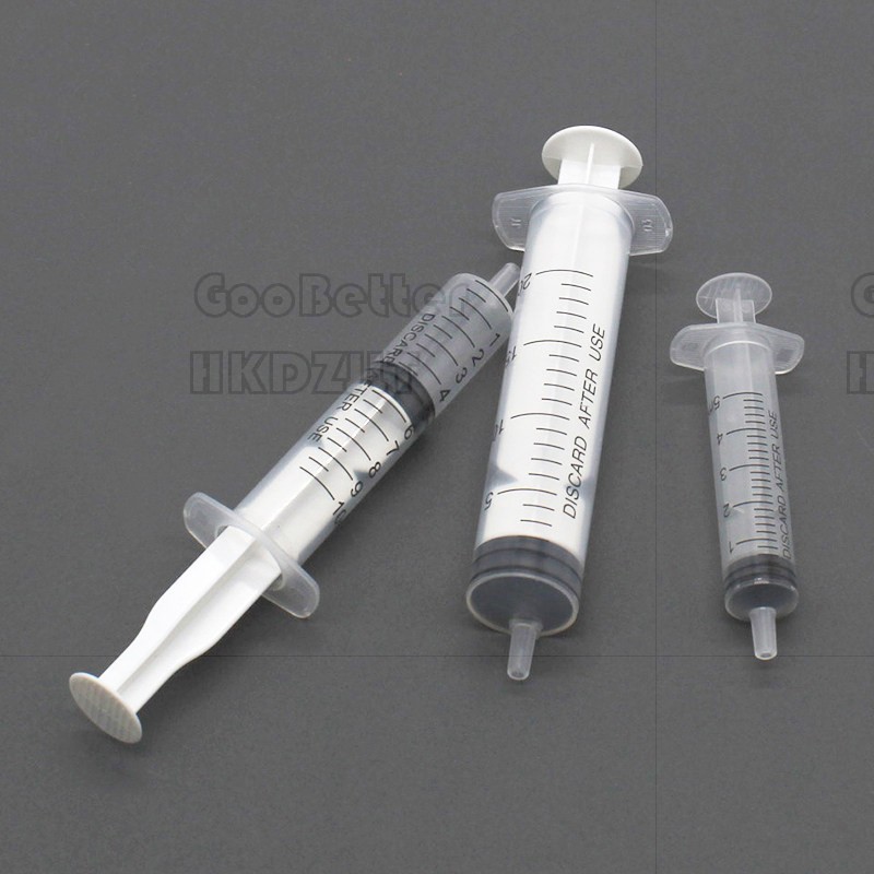 Syringes Plastic for Thick Glue Ink Crafts Dispensing 5ml 10ml 20ml 30ml 50ml