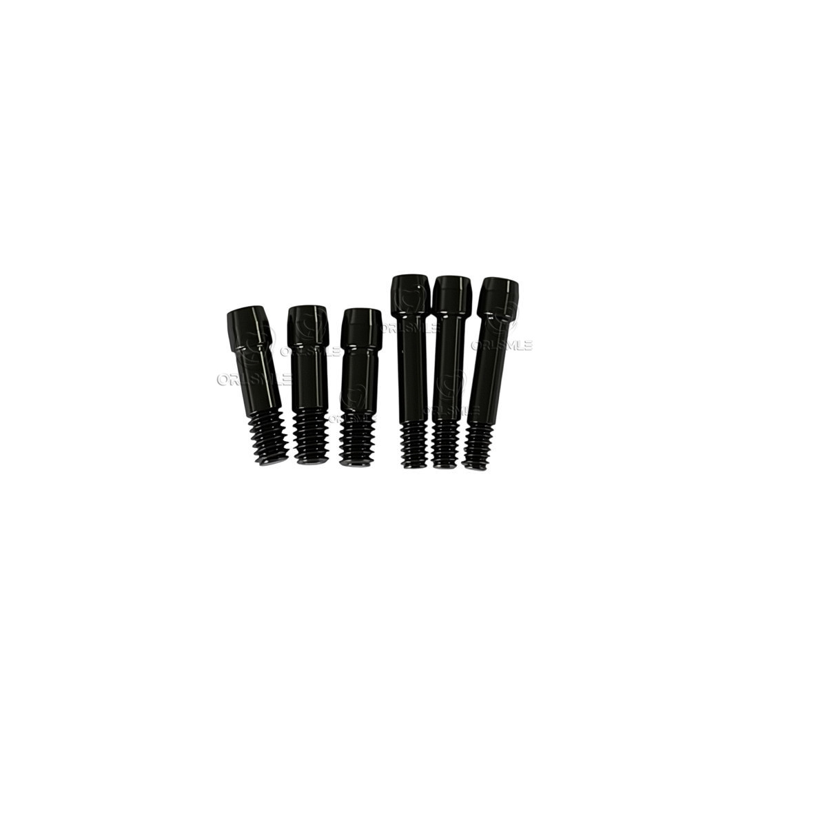 20Pcs Dental titanium Screw Black Fit to Hiossen Osstem TS Mini / Regular