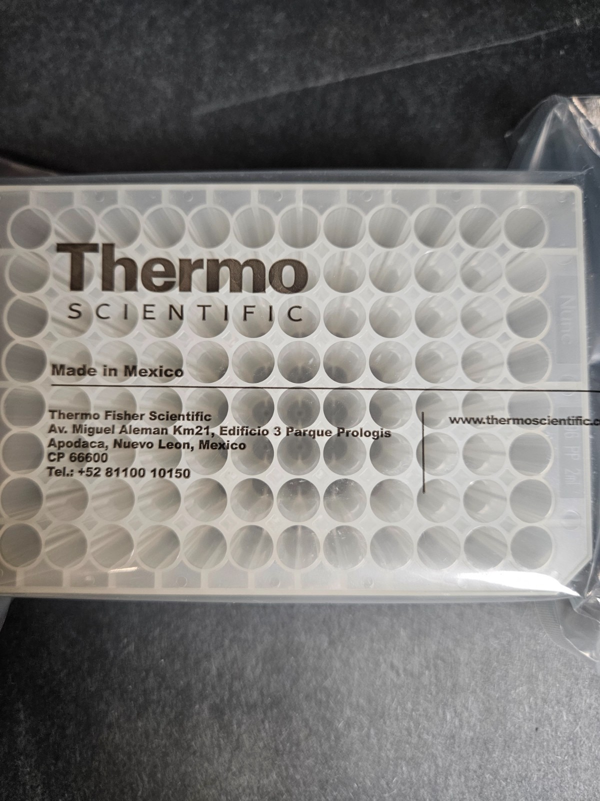Thermo Scientific Microplate 96 Well 2 ml Deep Well Polypropylene 20 Plates