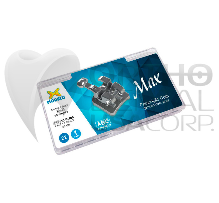 Brackets Roth Max 022″ 20 pcs Made in Stainless Steel USA Seller Orthodentalusa