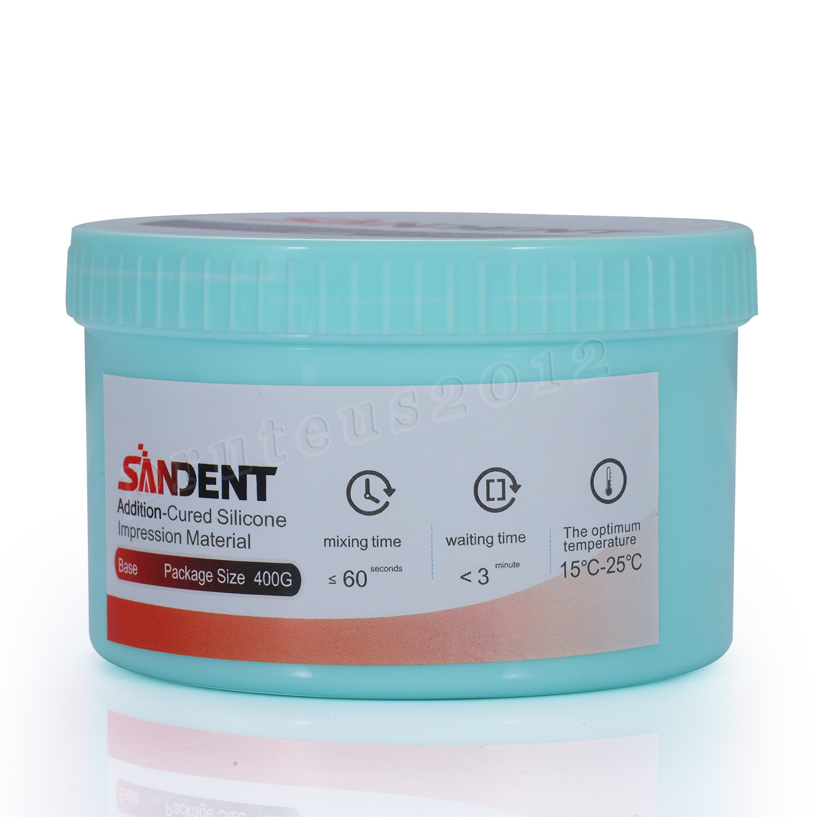 Dental Putty Fast Set VPS Dental Impression Material (400g Base & 400g Catalyst)