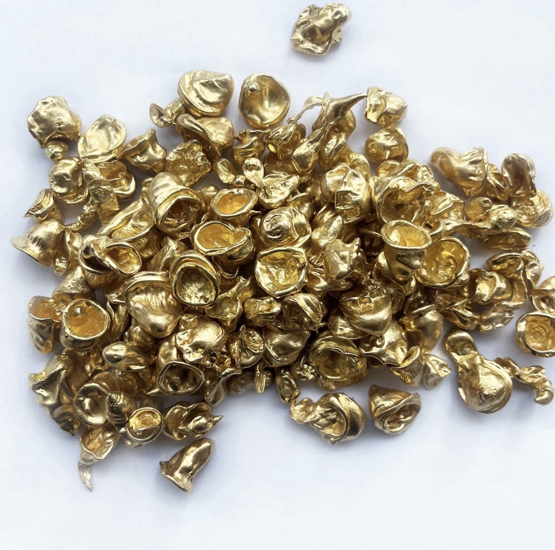 Yellow Alloy Pellets/Granules 500g Melting Point 750-950 for Dental Casting