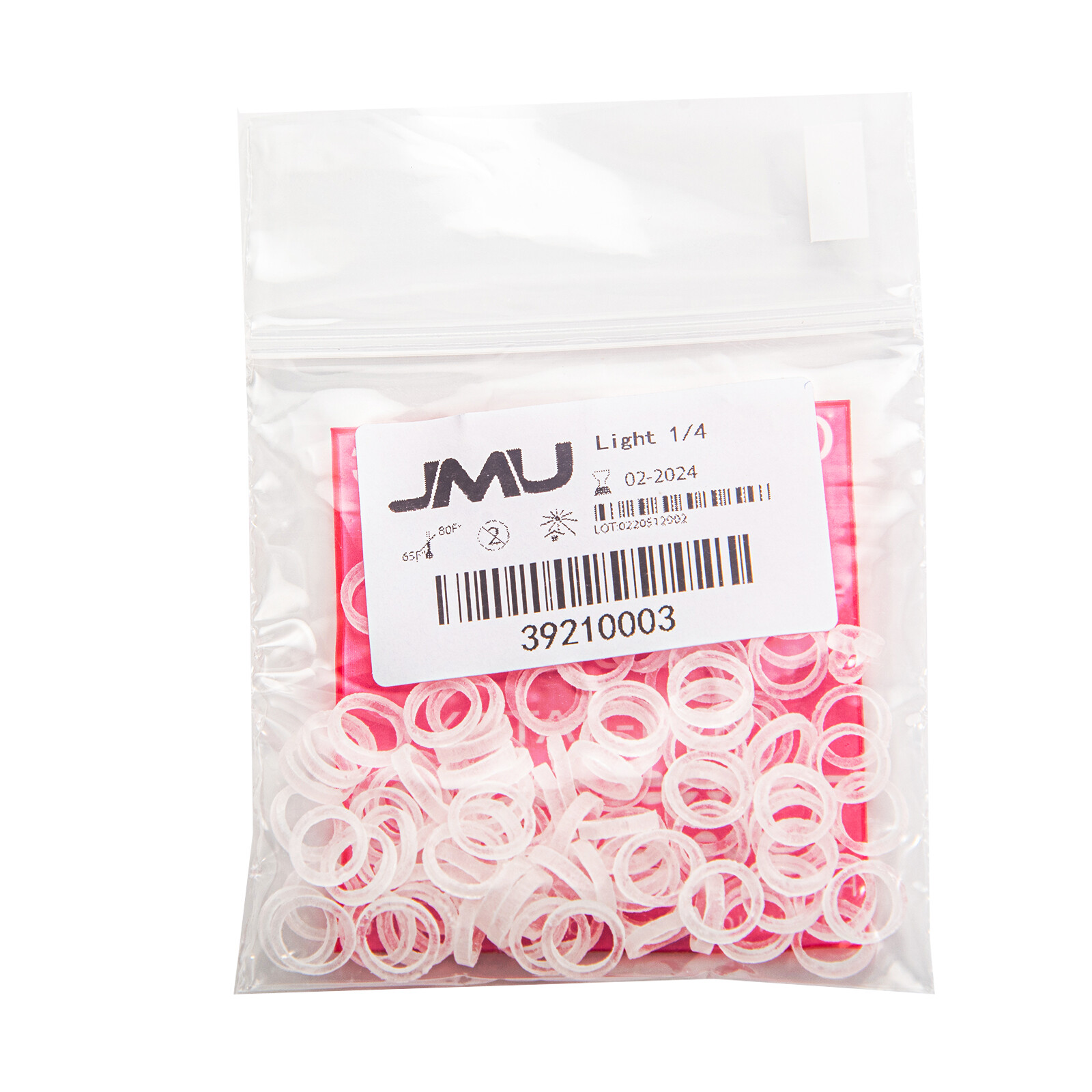 JMU Teeth Gaps Close Orthodontic Intraoral Elastic Bands Latex-Free Made In USA