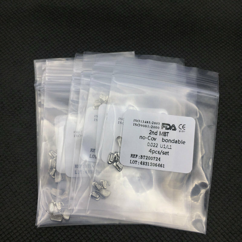 Dental Orthodontic Buccal Tube MBT/Roth/Edgewise 1st/2nd .022 Molar Bondable