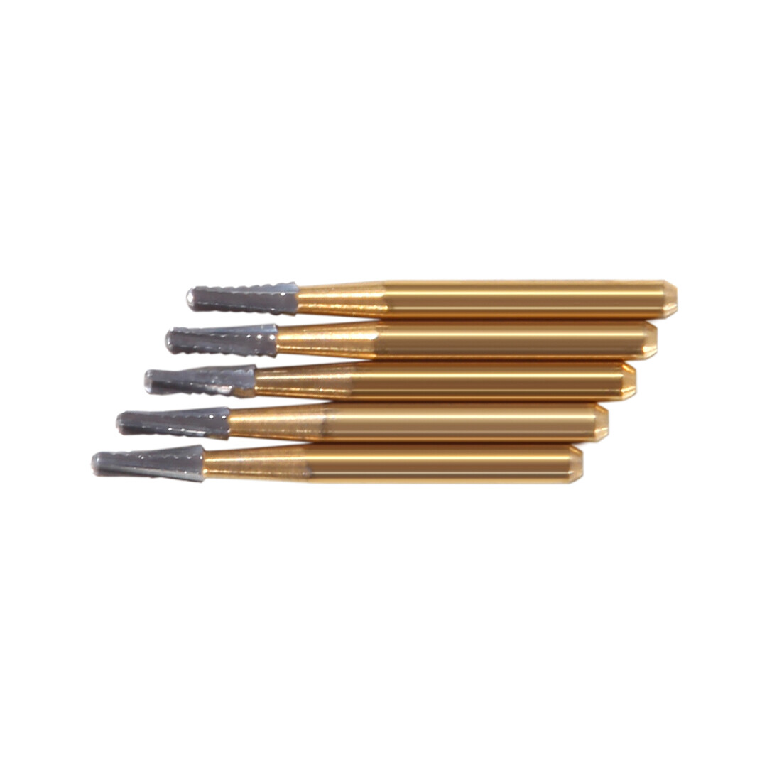 10 Pcs High Speed Dental Tungsten Steel Carbide Crown Metal Cutting Burs FG-1957