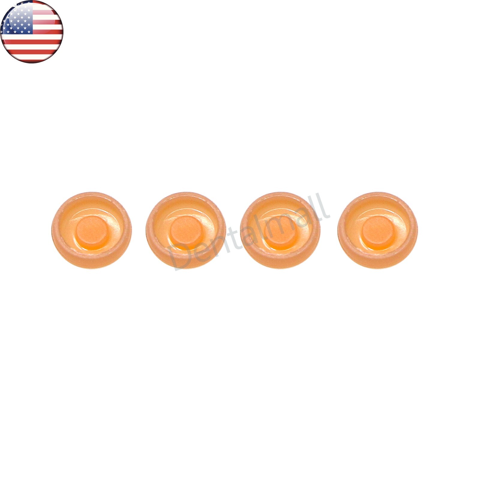US Dental Universal Overdenture Retention Implant Caps 2.4Lbs Pink