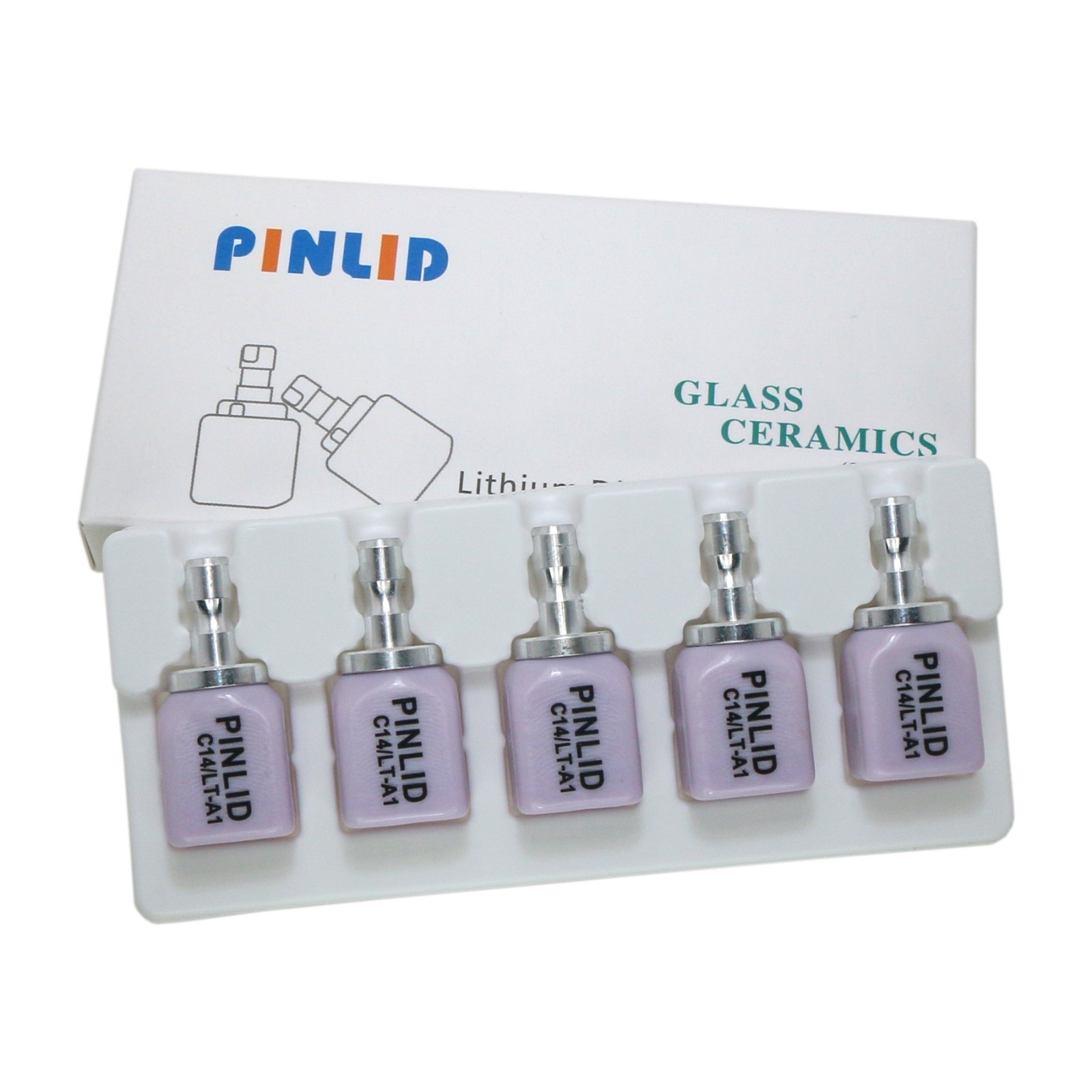 US Dental C14 CAD/CAM Emax Glass Ceramic Block Lithium Disilicate CEREC Block