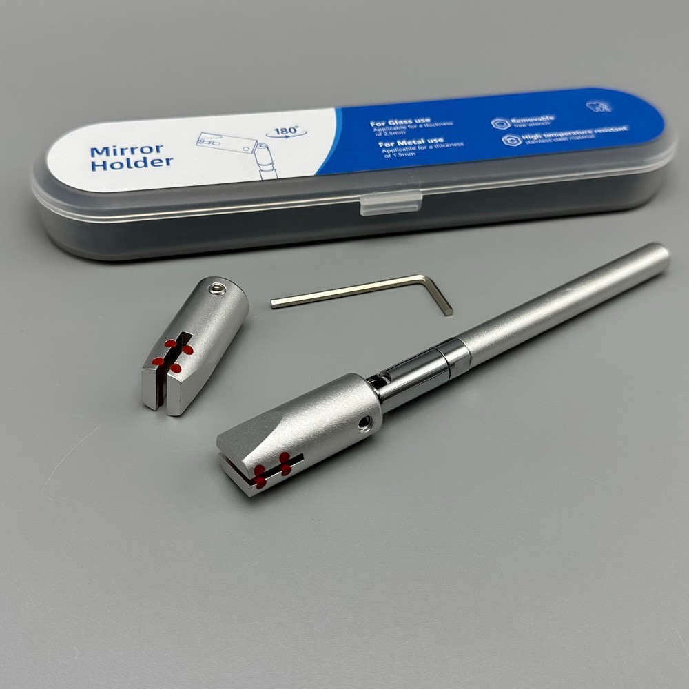 180° Adjustable Dental Photography Mirror Holder Autoclavable Stainless Handle