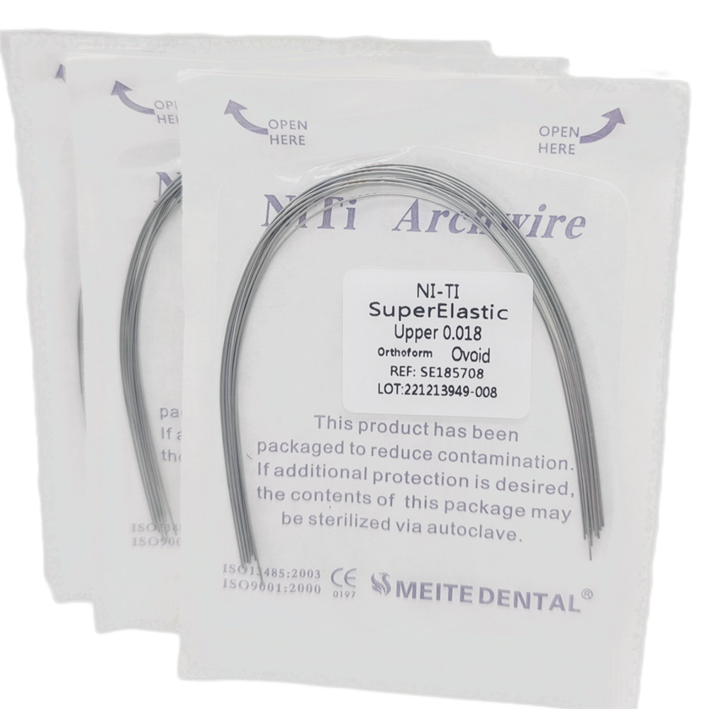 Dental Orthodontic Super Elastic Niti Arch Wire Round 012-020 UPPER LOWER