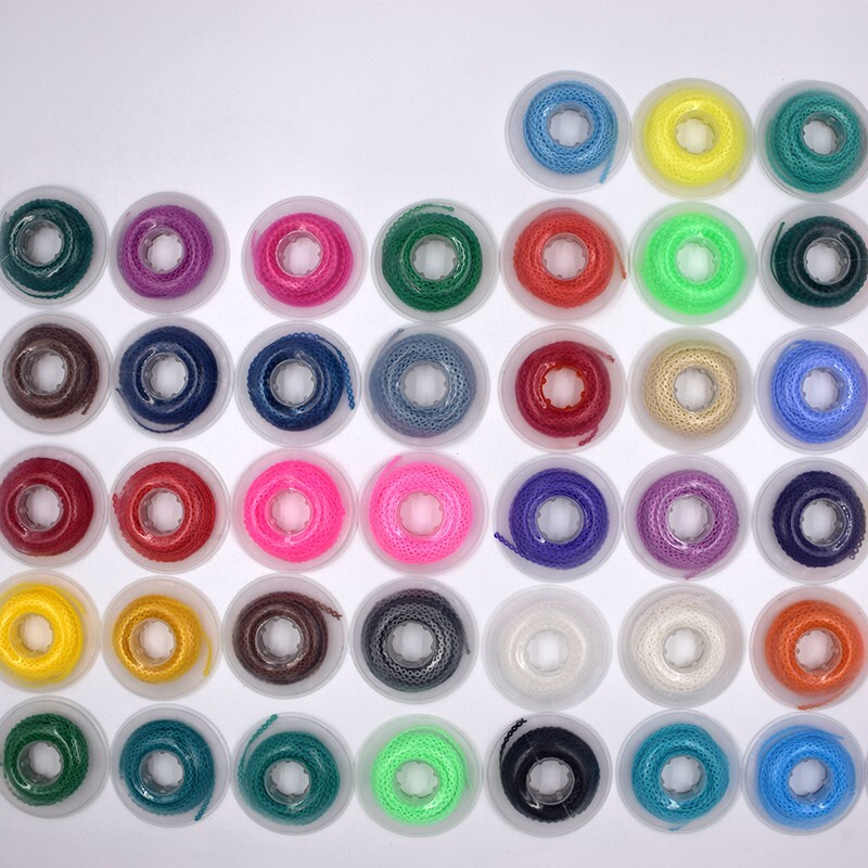 1 Pc Orthodontic Dental Chain Rubber Braces Bands Long/Short/Continuous 44Colors
