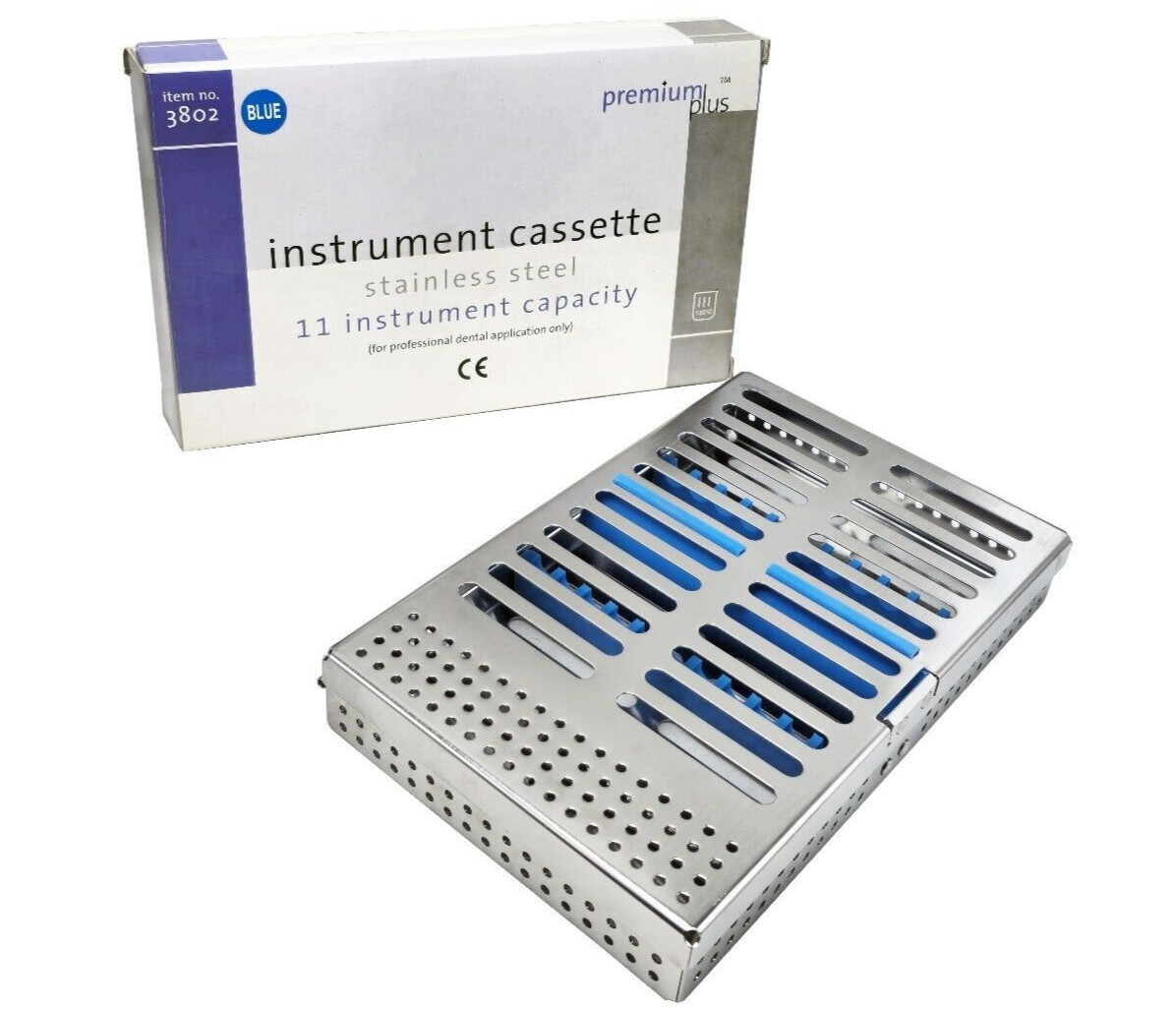 Premium Plus Dental S S Instrument Cassette for 11 Instruments HuFriedy IMS Type