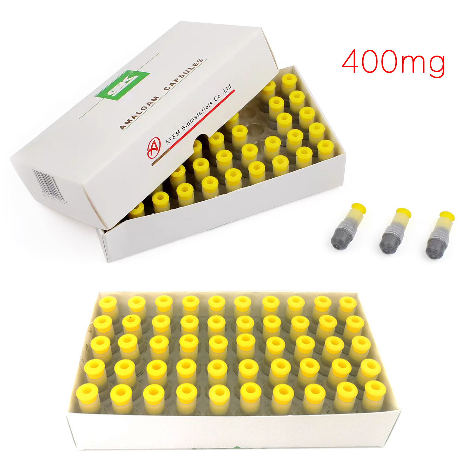50-500 Amalgam Dental Alloy Spill Regular Set 200mg/400mg/600mg/ 800mg Zinc Free