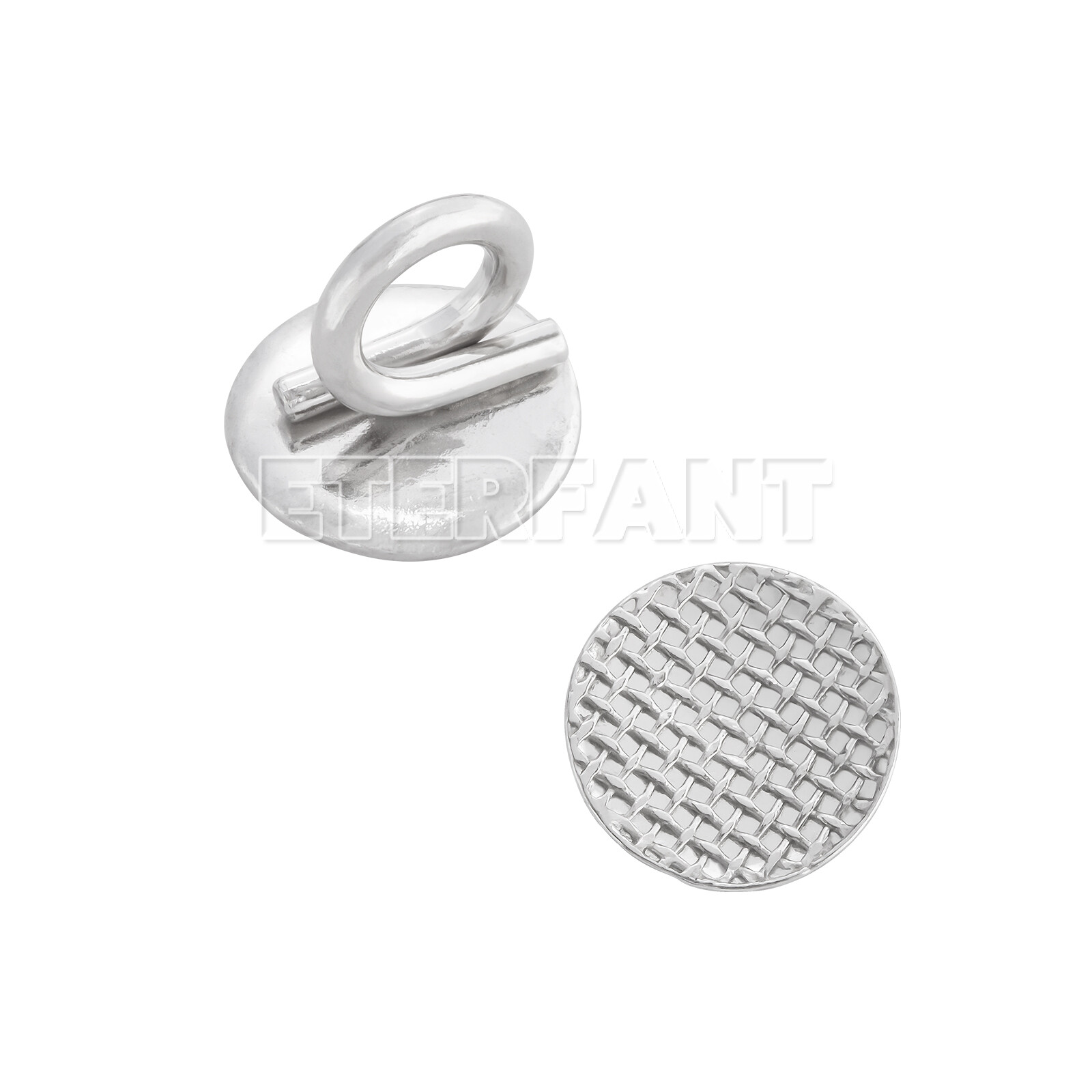 10PCs ETERFANT Dental Orthodontic Lingual Buttons Direct Eyelet Round Bondable