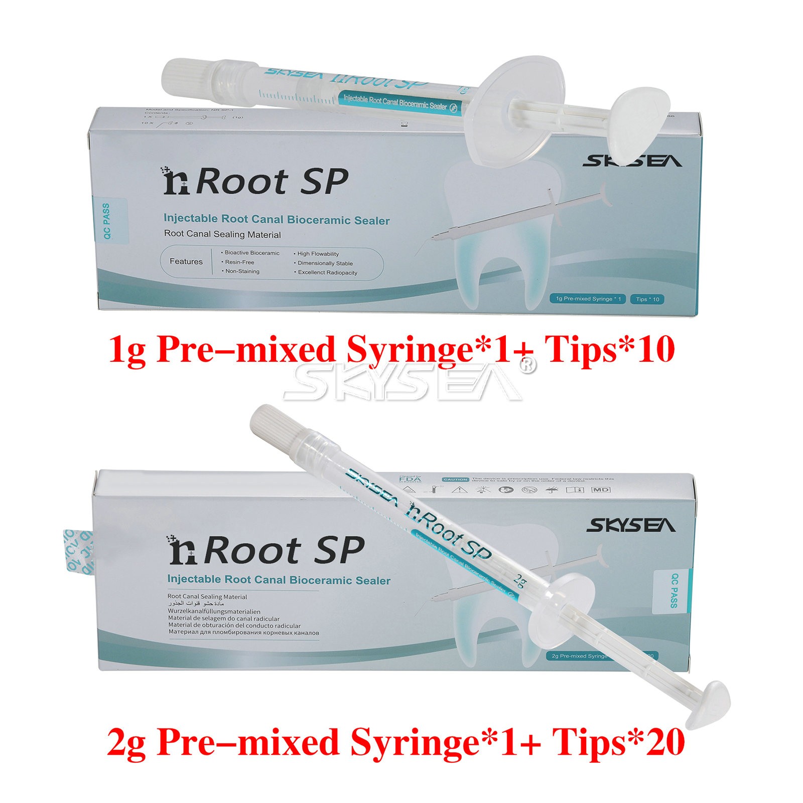 Dental Injectable Root Canal Bioceramic Sealer Endodontic Sealing Material Fill