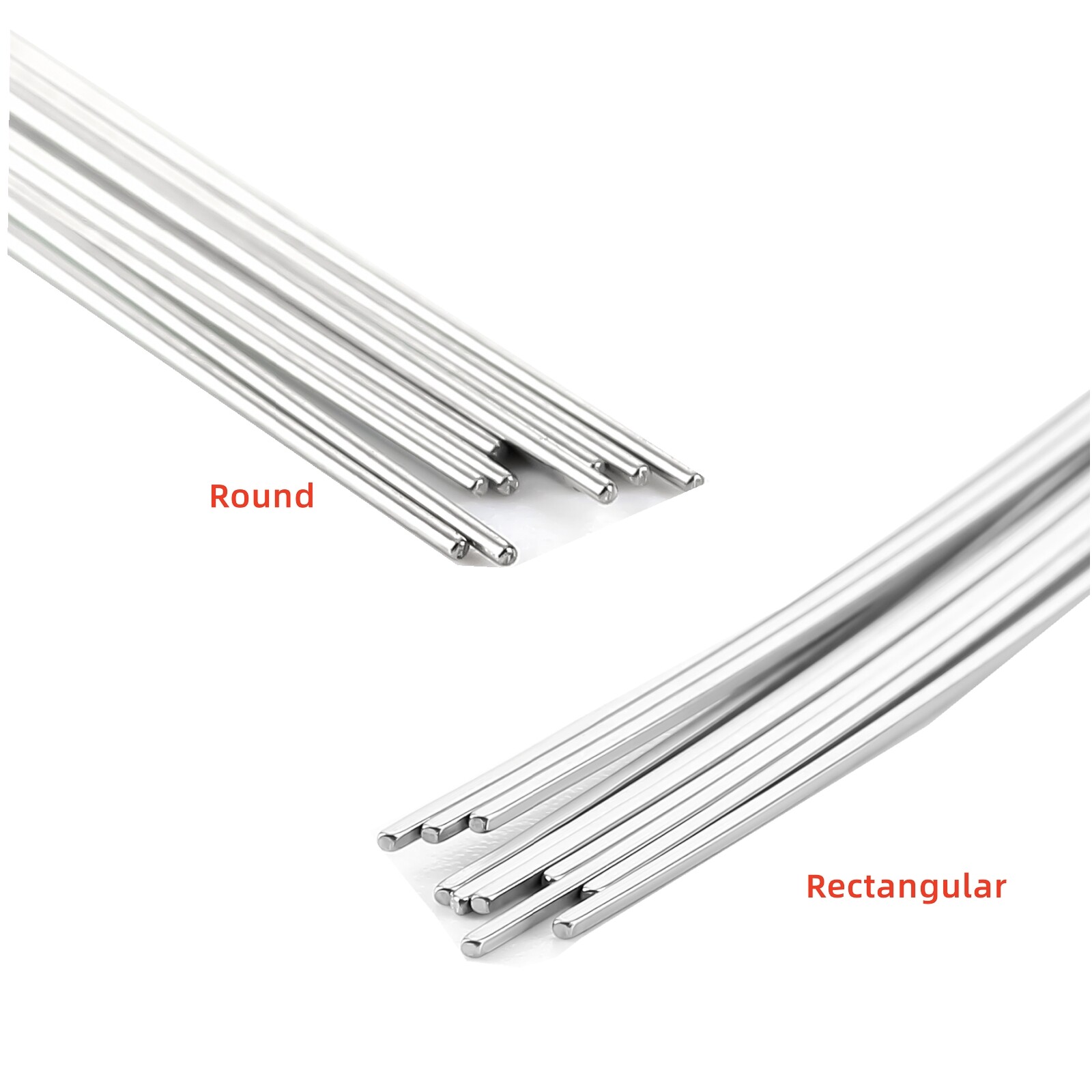 10pcs Ovoid Orthodontic Arch Wire Thermal Activated NiTi Archwire Round/Rectang