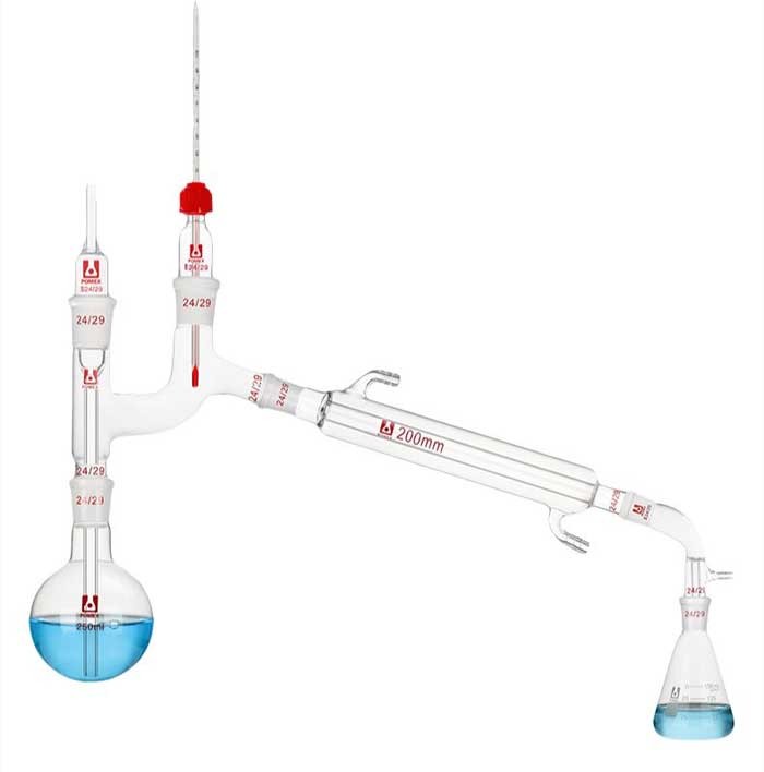 High-Performance Vacuum Distillation Glass Set 250ml-1000ml Lab Supply ca