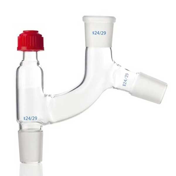 Glass Distillation Distilling Head Standard Joint Connector Chemistry Labware