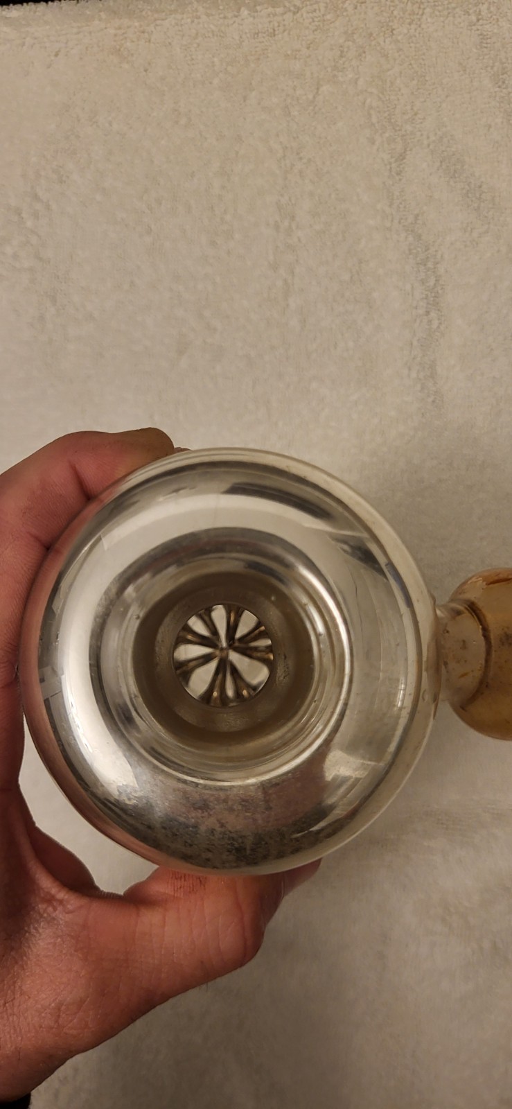 34/45 short path distillation head silver fumed with a summit research shelf.