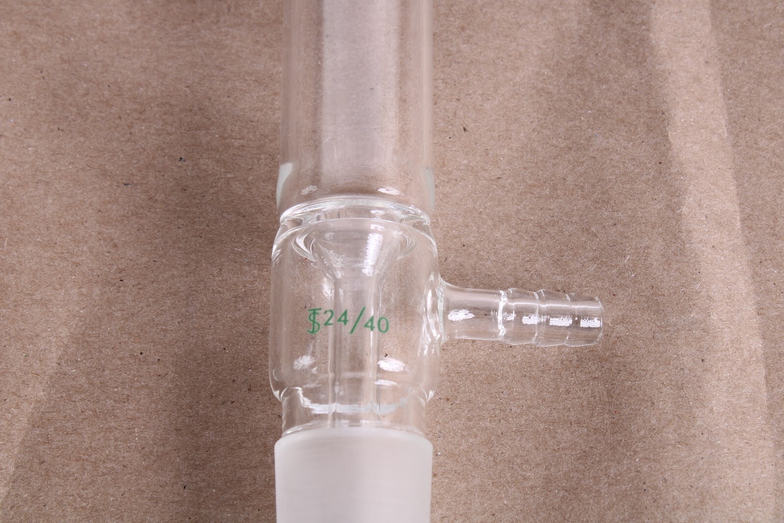 Chemglass Vacuum Filtration 38mm Flange #4 Pluro Stopper 24/40 Lower CG-1053-13