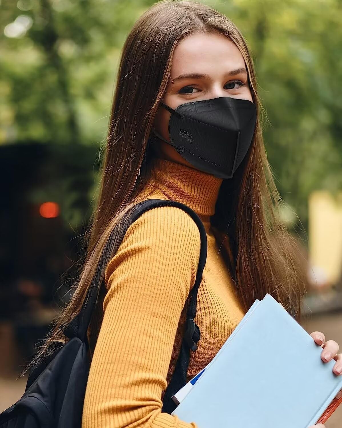 50 Pcs KN95 Face Mask Black 5 Layer Filter≥95% Cup Dust Safety Masks 5 Layer NEW