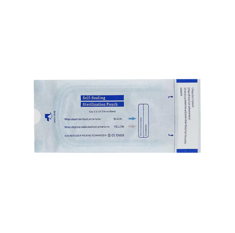 200*Self Sterilization Pouches Disposable Pouch Sterilizer Bags Self-sealing Bag