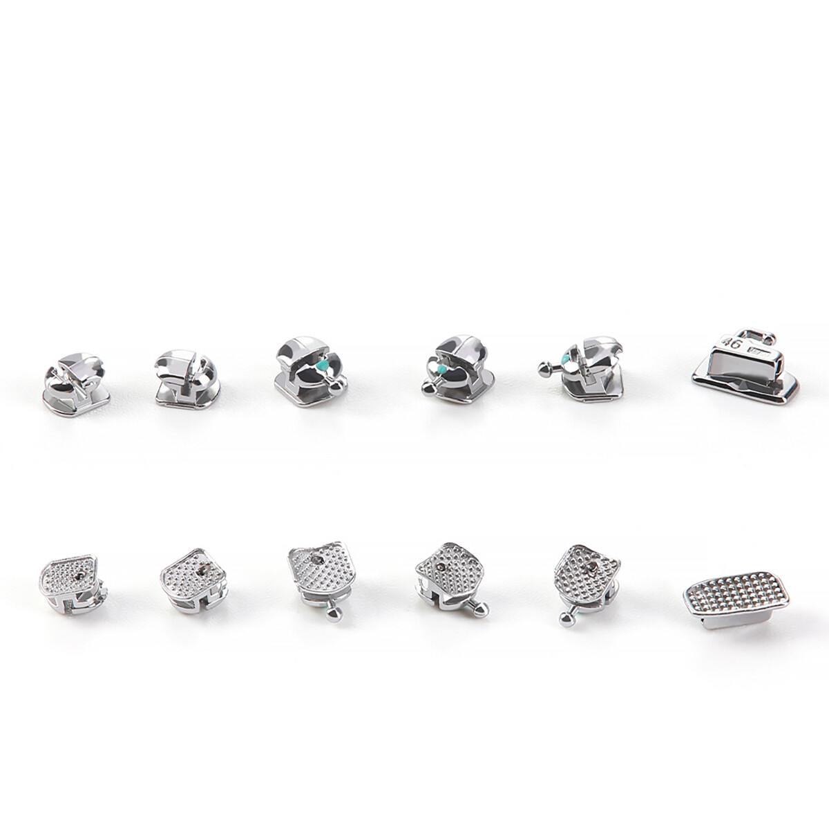 Dental Orthodontic Brackets Braces Spherical Self-Ligating Roth/MBT.022 Hooks345