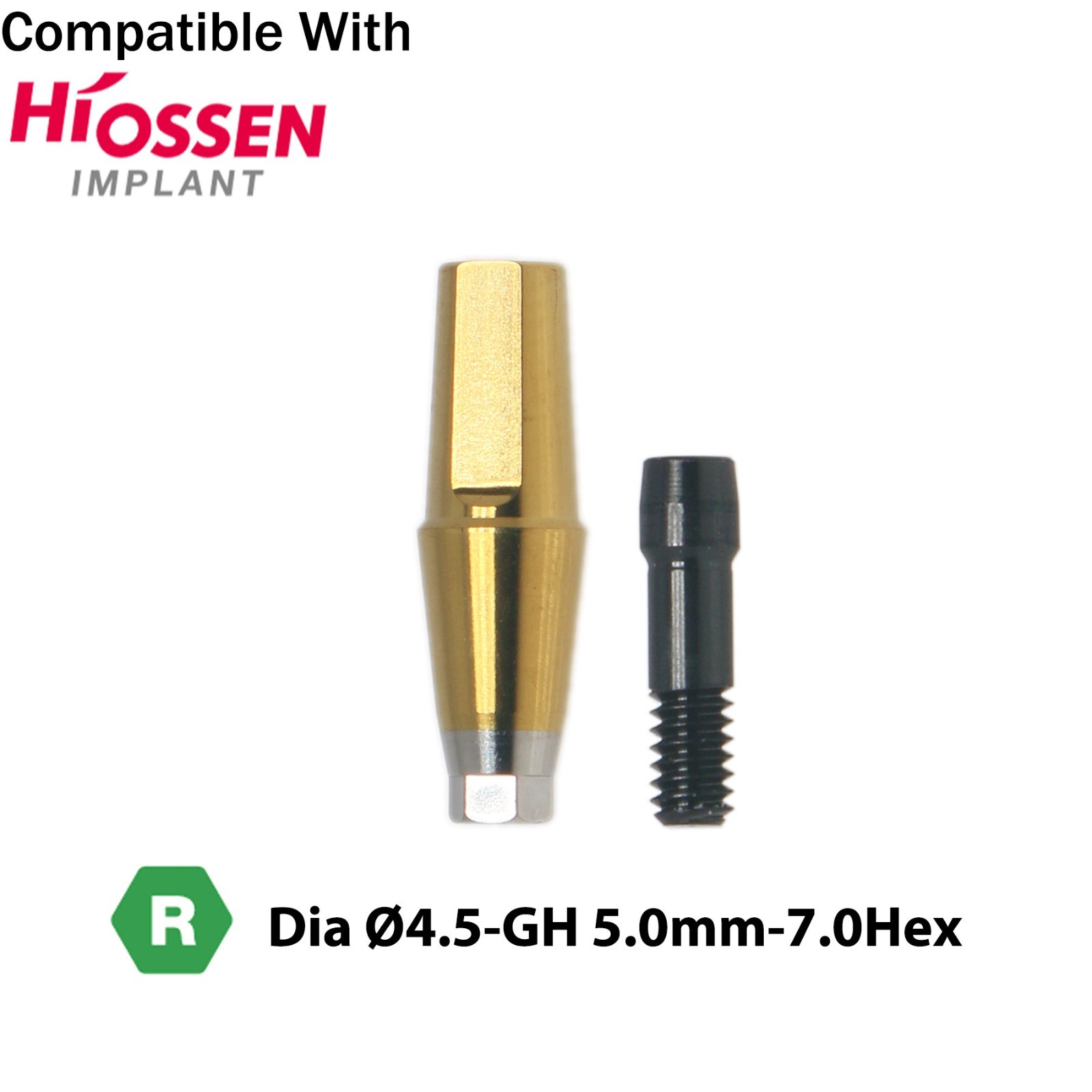 Dental Titanium Straight Transfer Abutment Mini/Regular for Osstem Hiossen TS