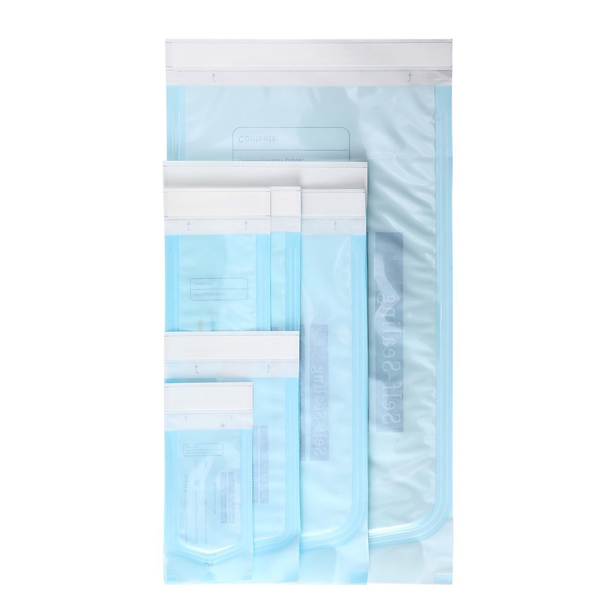 Self Sterilization Pouches Autoclave, Medical Sterilizer Bags Dental Tattoo Nail