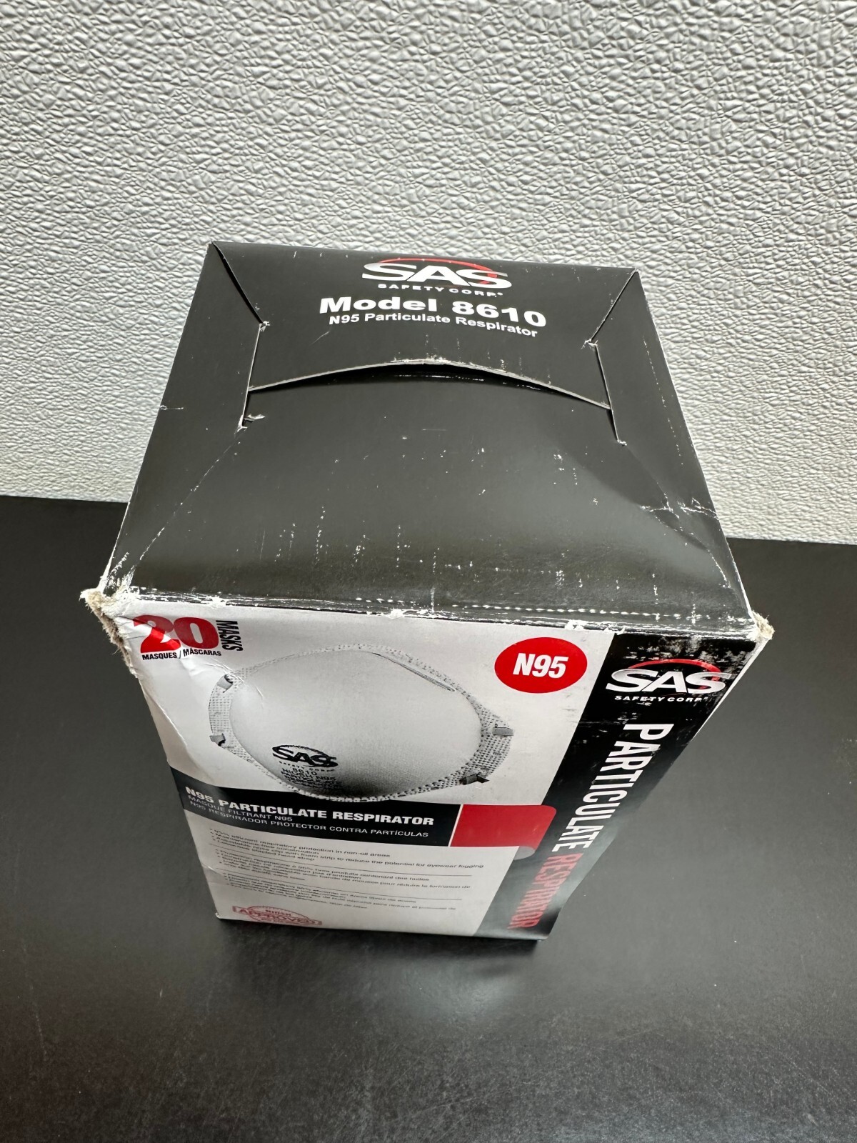SAS Safety N95 Particulate Respirator 8610