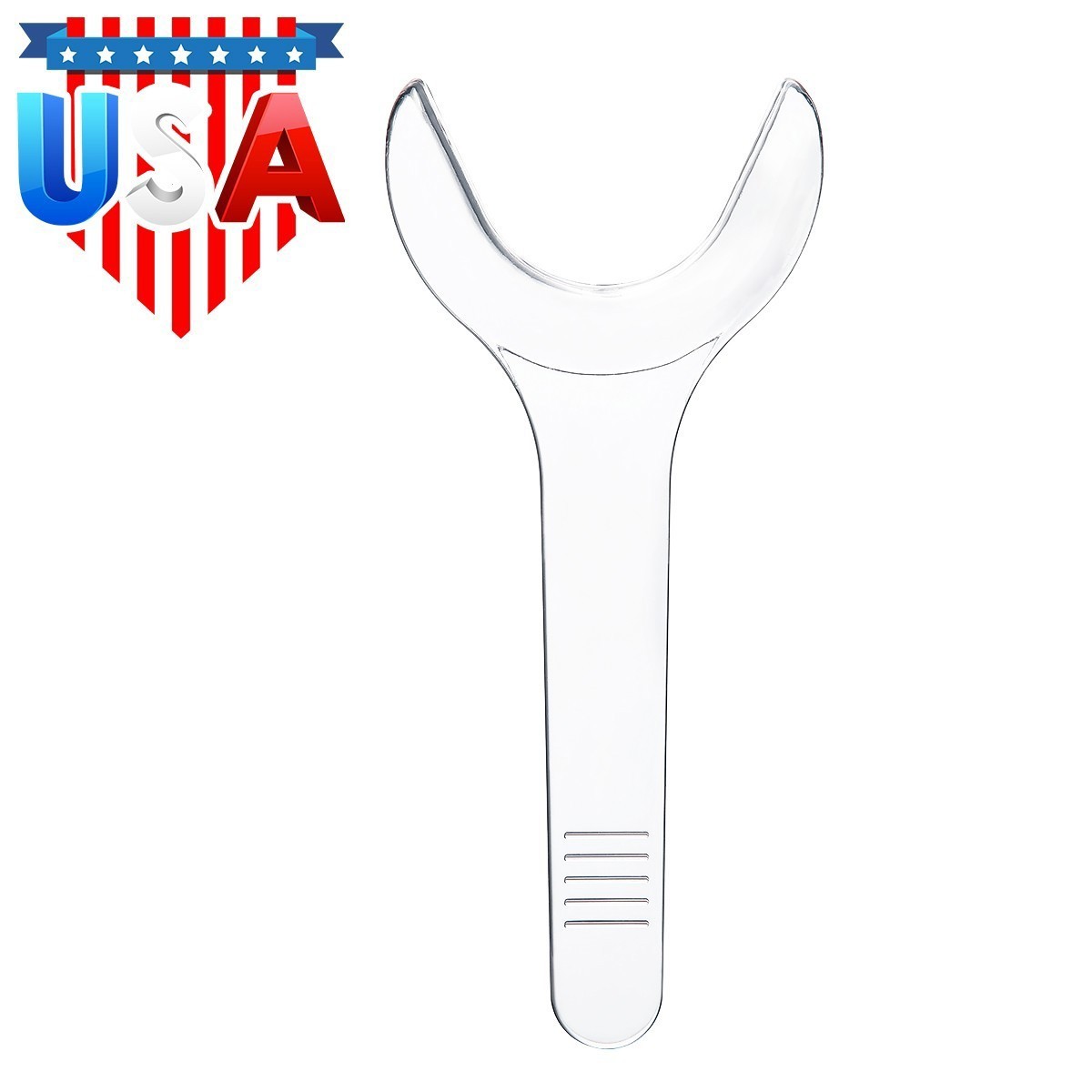 10Pcs Dental Transparent Mouth Opener Lip Cheek Retractor Mouth Spreader