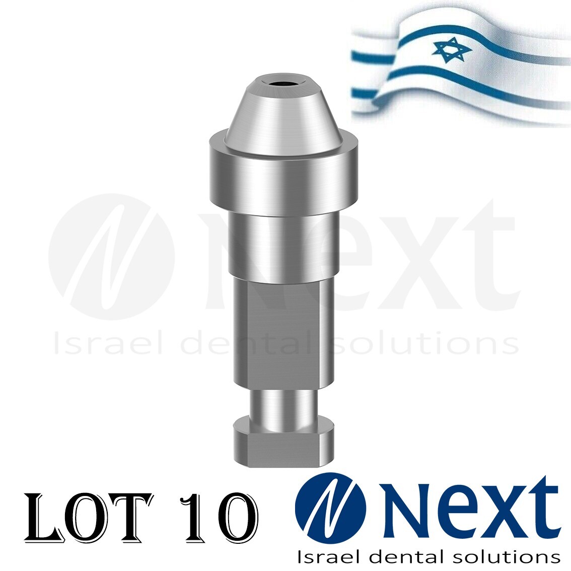 Lot x 10 New Multi Unit analog abutment 1.4 mm