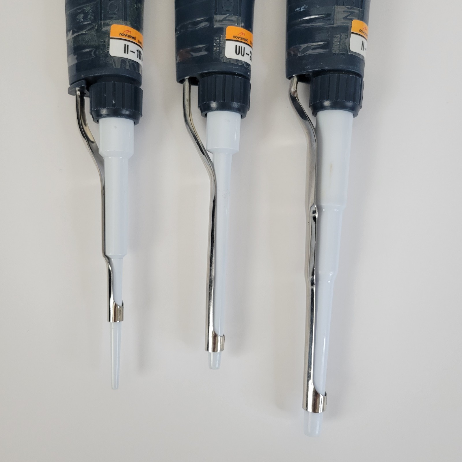 Gilson Pipetman Pipettes Set of 3 (P20, P200, P1000 µL) – Calibrated April 2026