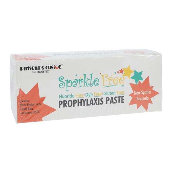 Crosstex UPSFMS Sparkle Free Prophy Paste Unit Dose Cups Medium Grit Spearmint
