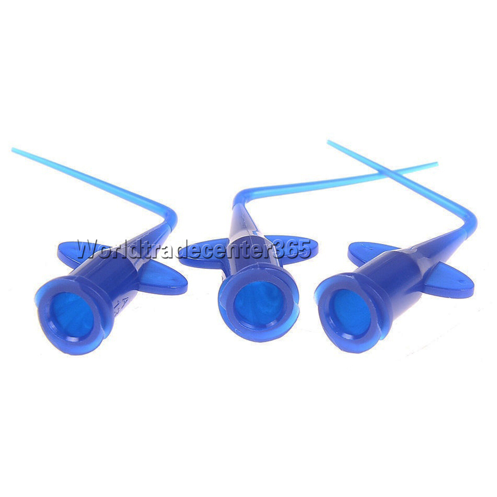 Dental Disposable Syringe Tips Endo Irrigation Flexible Composite Blue Pure