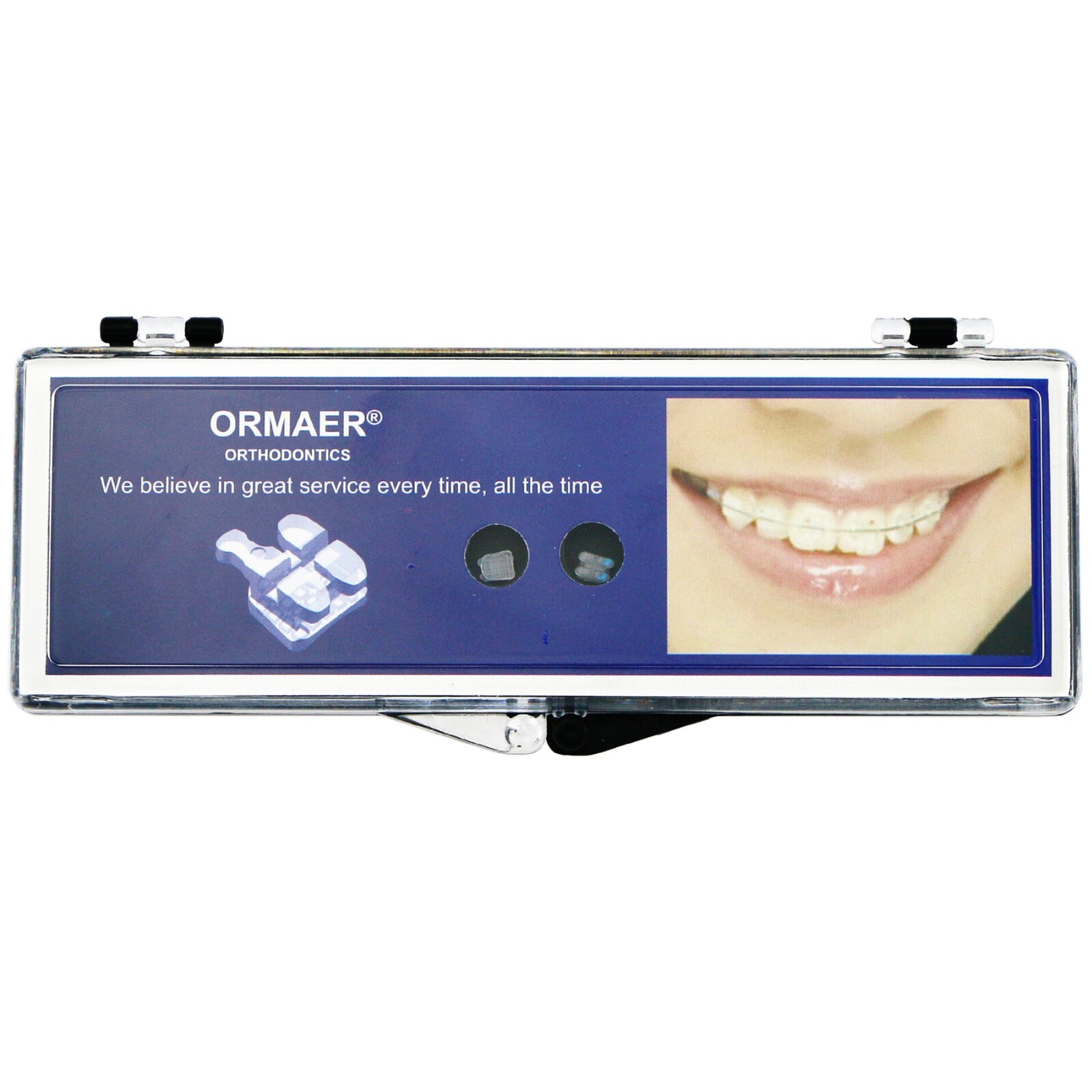 US Dental Ortho Braces Metal/Ceramic Roth/MBT Brackets 018/022 Slot Hooks 345/3