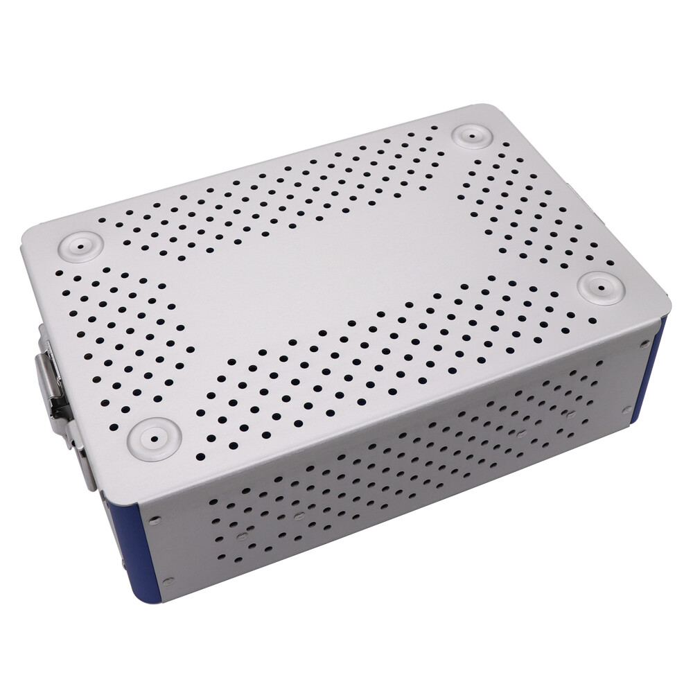 double layer sterilization tray case box 300*200*90mm surgical instrument