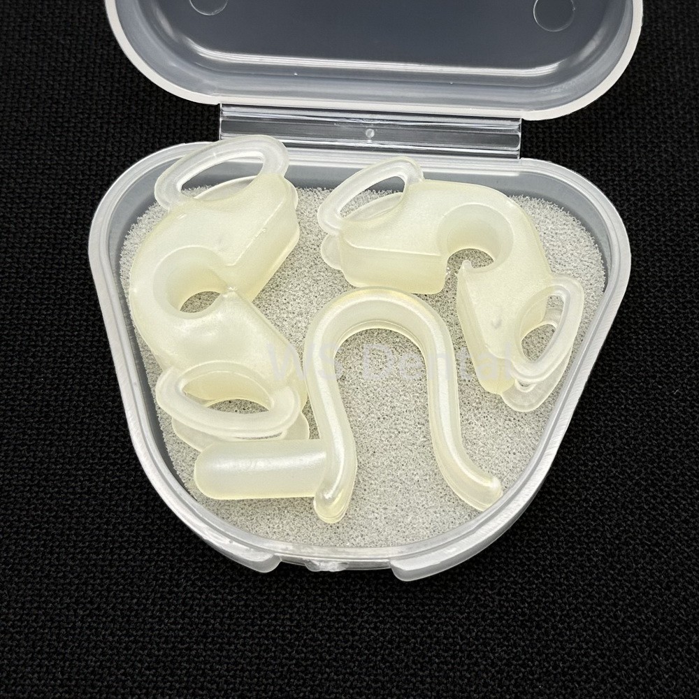 Silicone Soft Bite Block Dental Mouth Opener Props Occlusal Pad Cheek Retractor