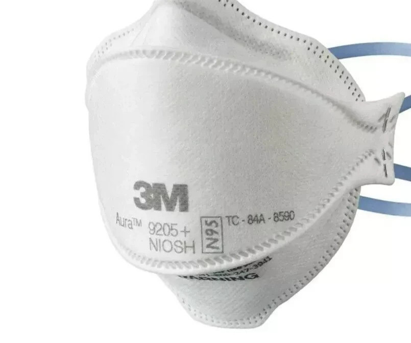 New! 3M Aura 9205+ N95 Particulate Respirator Disposable Protective Mask 20 PCS