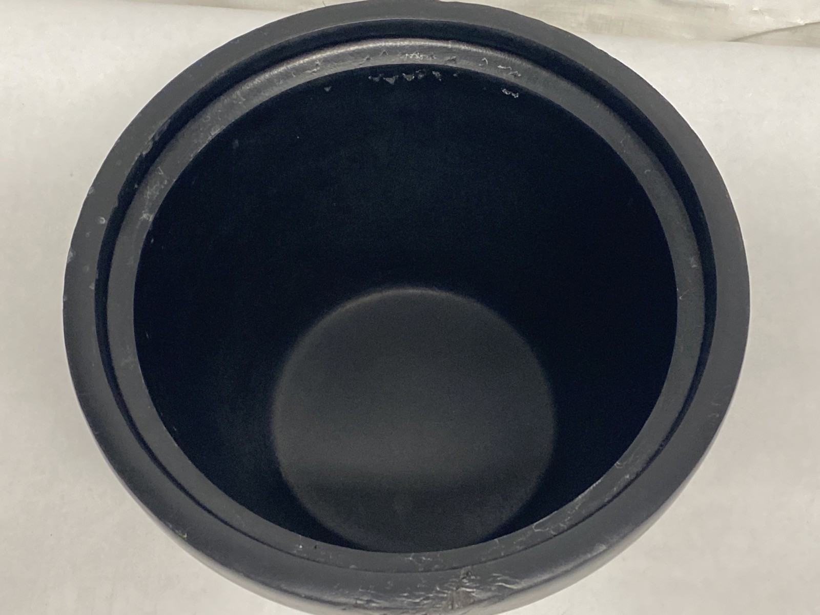 Laboratory 4L 4000mL Black Polyurethane Ice Bucket Only (No Lid)
