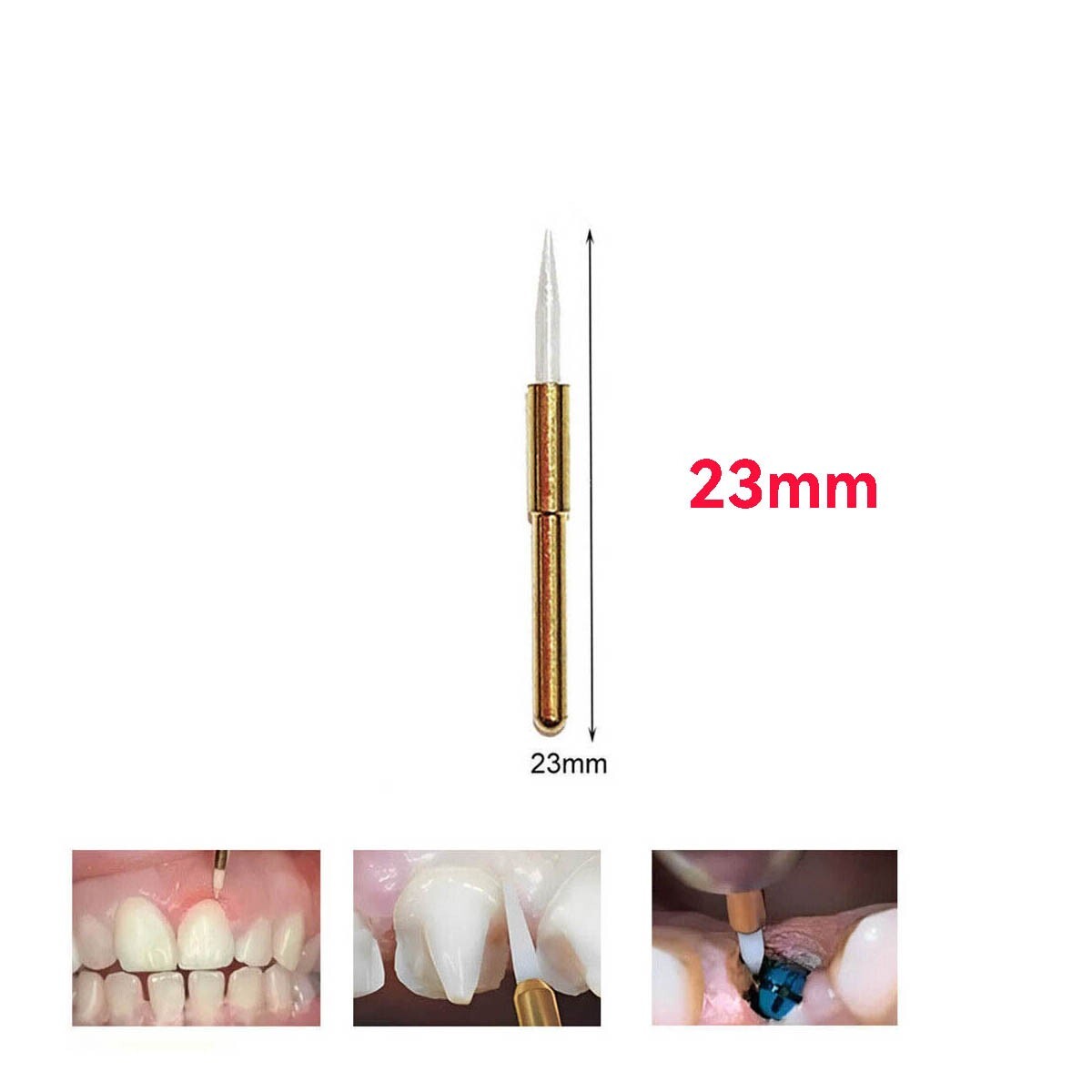 1PC Dental Surgical Soft Tissue Trimmer Bur Gingival Gingivectomy 23mm