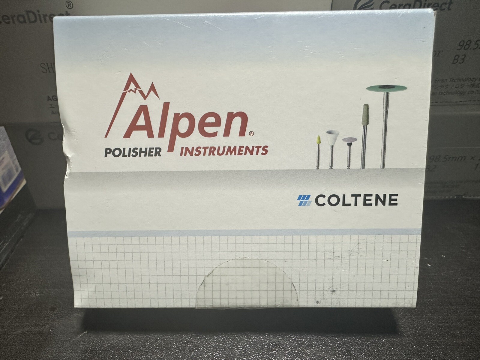 Alpen Polisher Instruments Minipoint 5pc pack