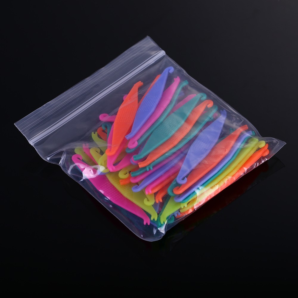 100Pcs Dental Orthodontic Elastic Placer For Braces Elastic Rubber Band Placers