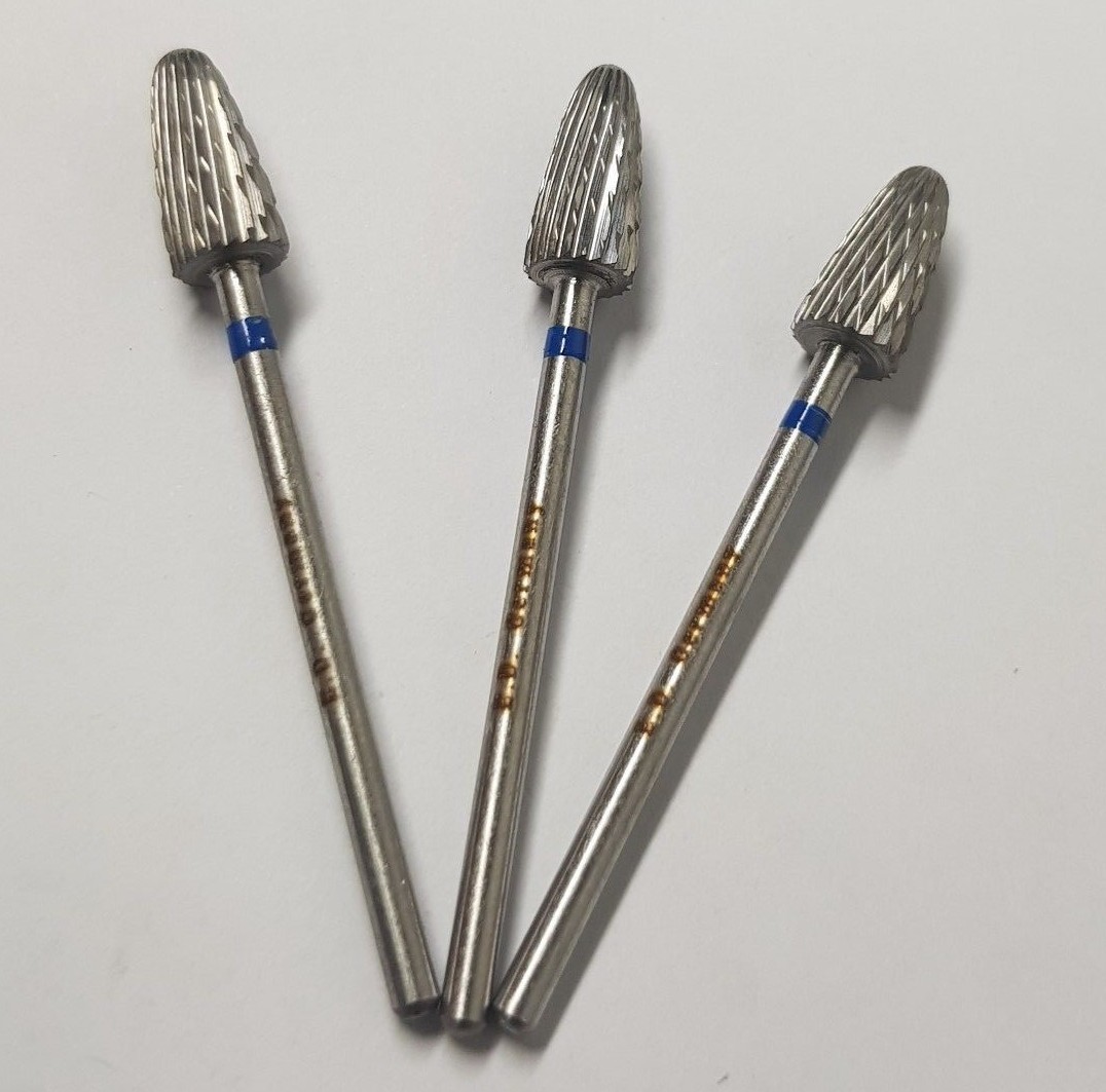 Lot X 3 Dental HP Carbide Cutters Burs DFS Germany made acrylic flex valplast