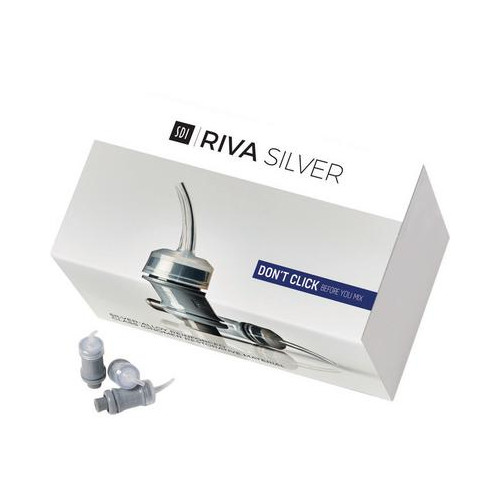 SDI 8670008 Riva Silver Glass Ionomer Dental Restorative Capsules 50/Pk