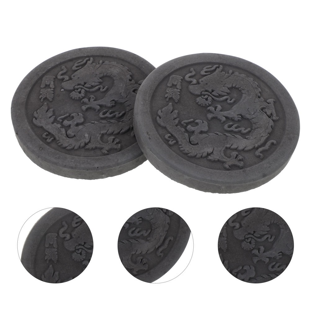 2 Pcs Rubbing Mold Mini Art Education Supply Stamps for Crafts
