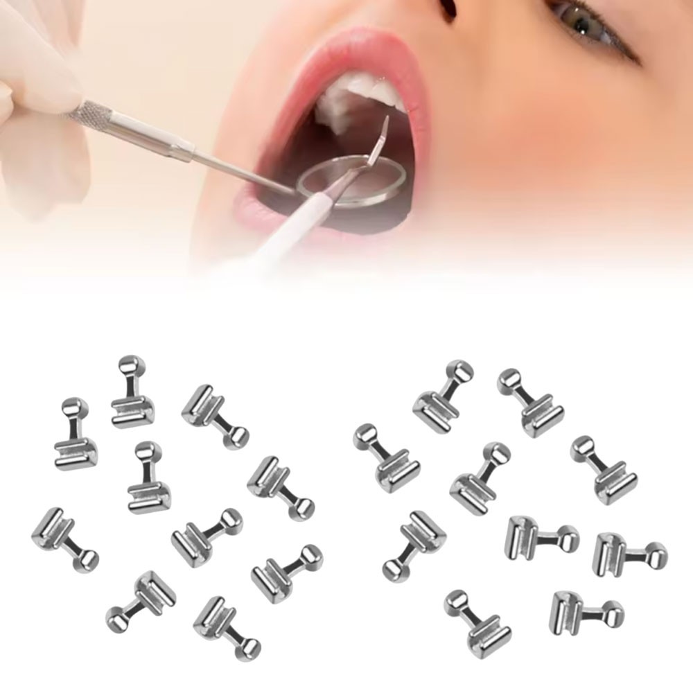 Dental Orthodontic Crimpable Hook Long/Medium/Short Stainless Steel 10pcs/pack