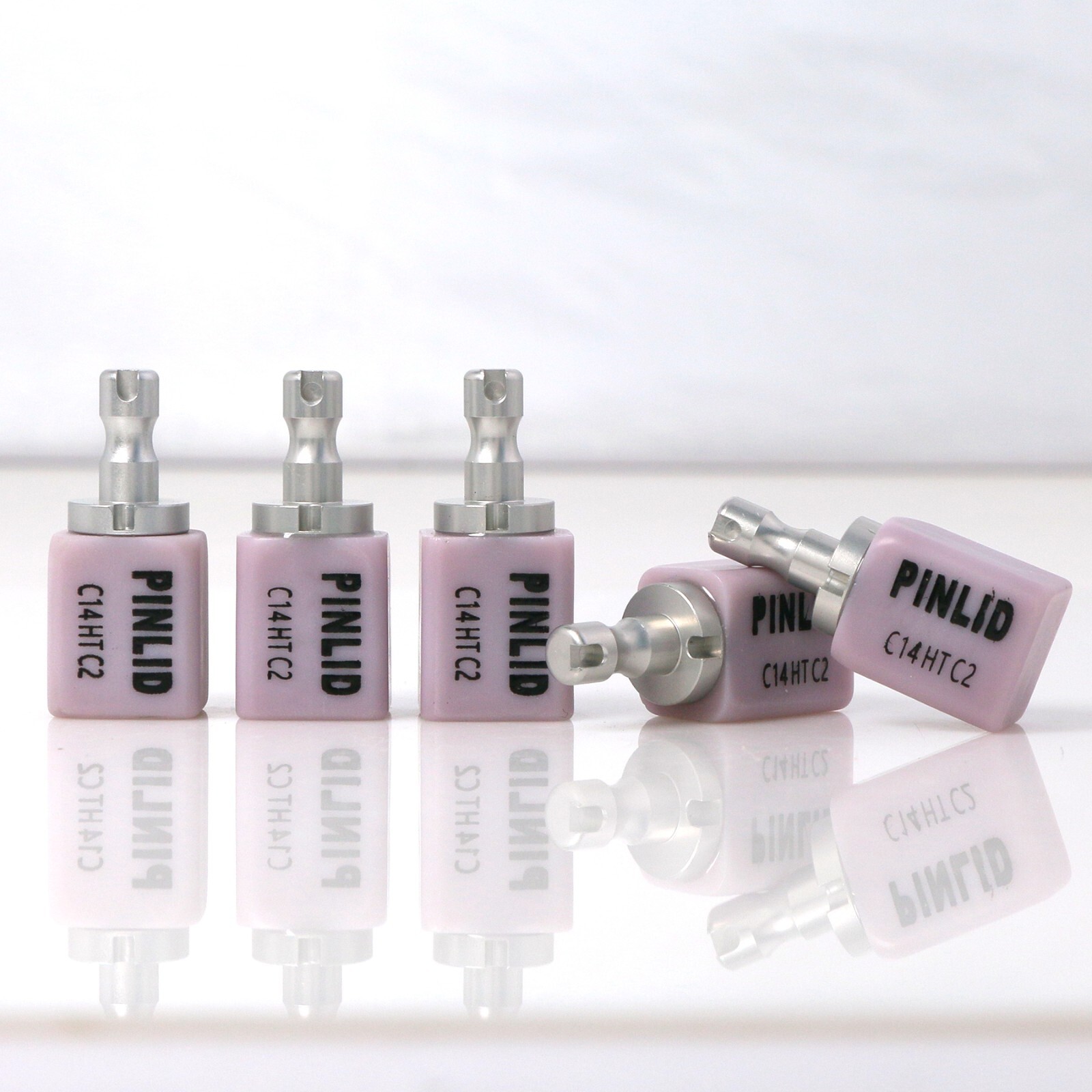 US 5Pcs C14 Dental Emax Glass Ceramic HT Lithium Dislicate CAD/CAM Cerec Blocks