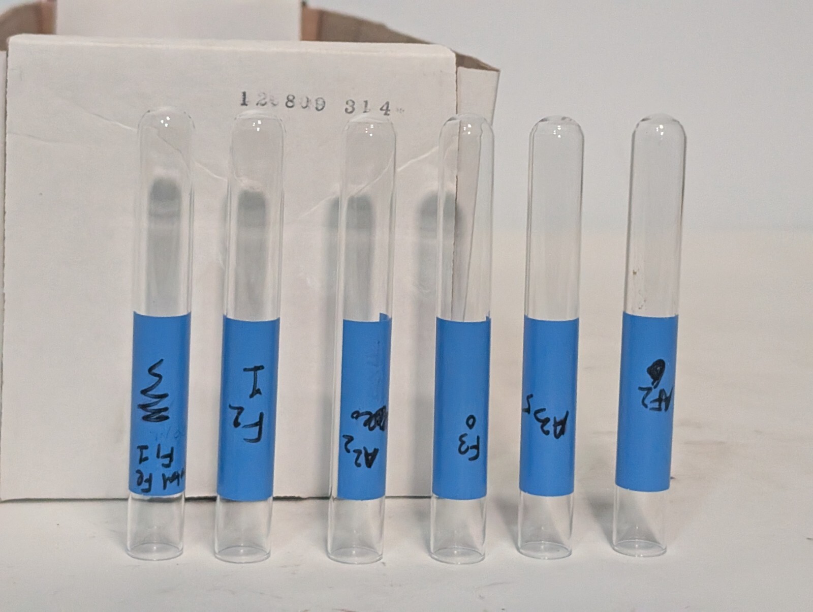 Qty. 179 Fisherbrand 14-957-18E – 16x125mm Lime Glass Disposable Culture Tubes