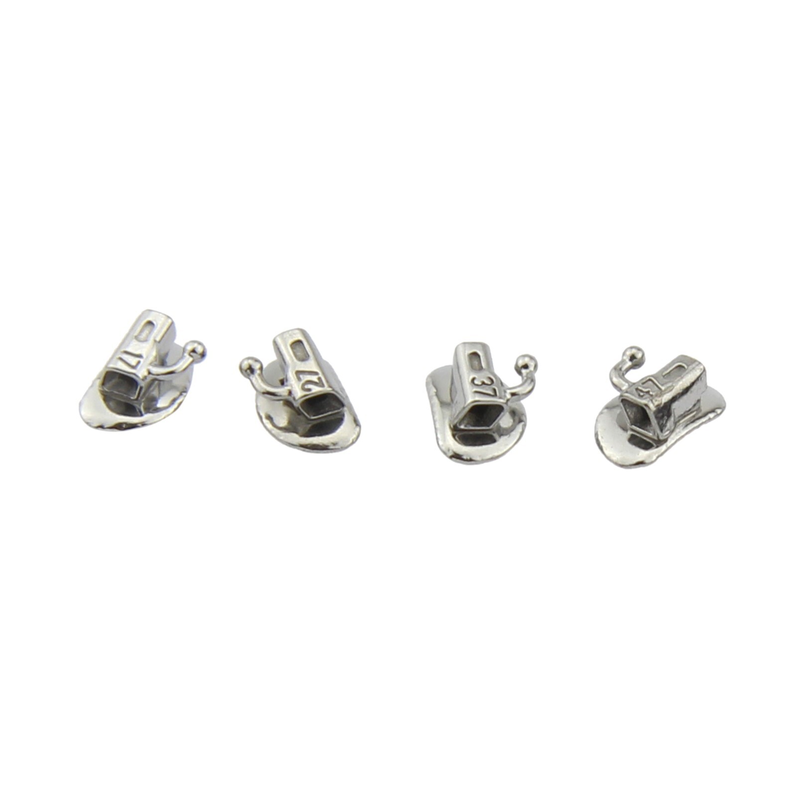200 Orthodontic Buccal Tube 1st 2nd Molar Tubos Ortodoncia Roth MBT 022 Bondable