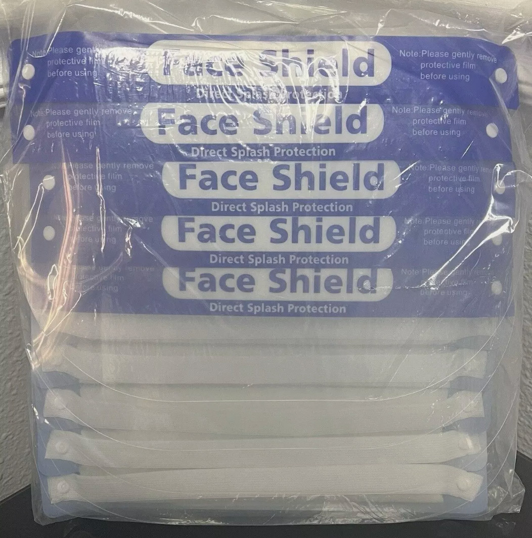 Full Face Shield Safety Mask; 700 Masks; Reusable & Anti Splash